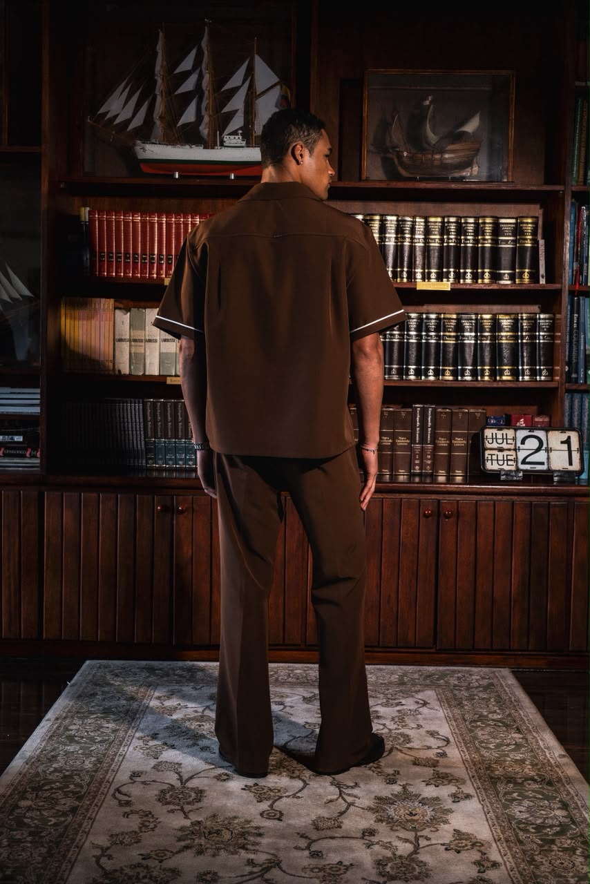SET COMPLETO PERSA CAFE: SHIRT + TROUSERS - RESILIENCIA (EXCLUSIVE SET)