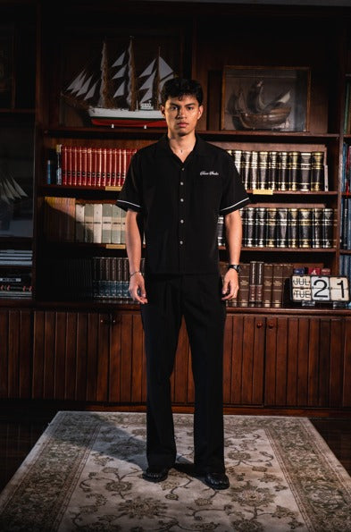 SET BLACK: SHIRT + TROUSERS - RESILIENCIA (LIMITED)