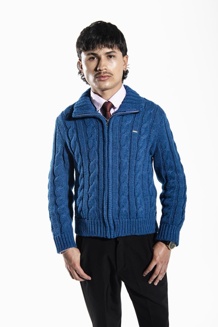 Jacket Blue - ENTRELAZOS