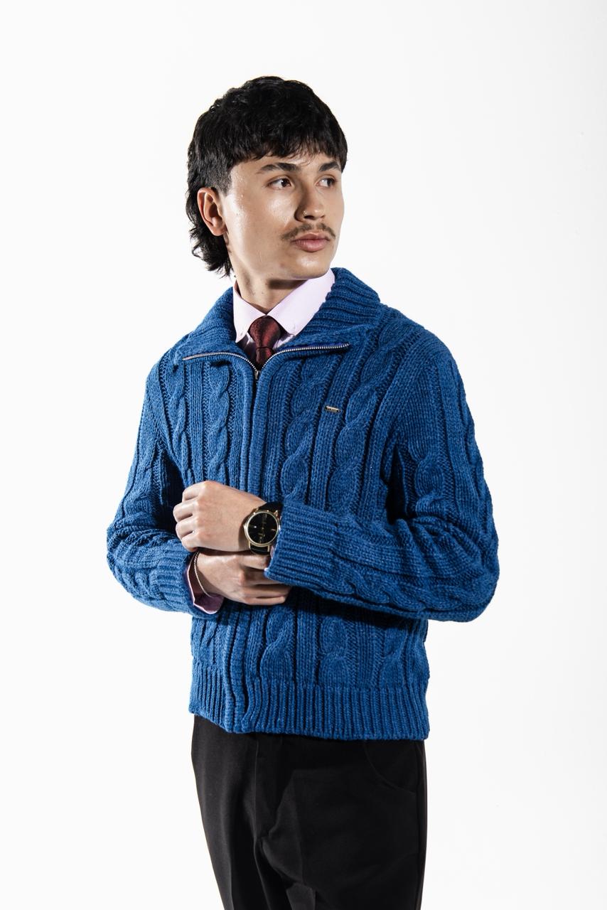 Jacket Blue - ENTRELAZOS