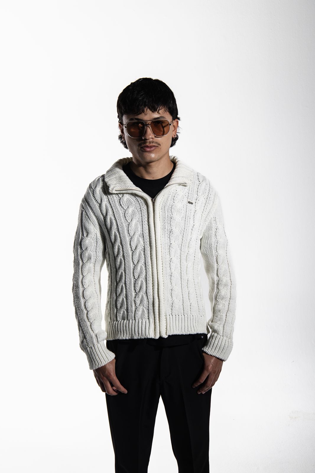 Iconic Jacket Marfil Hombre