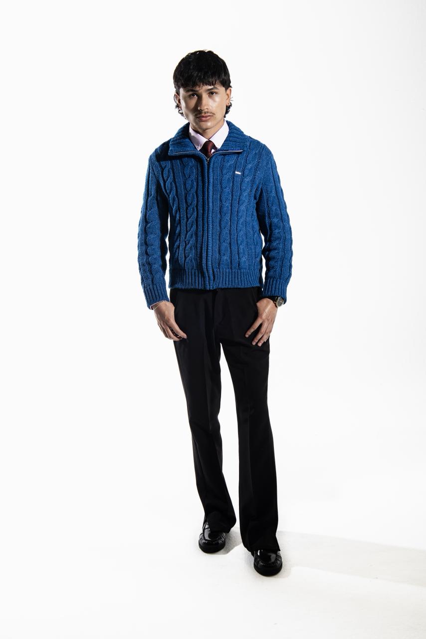 Jacket Blue - ENTRELAZOS