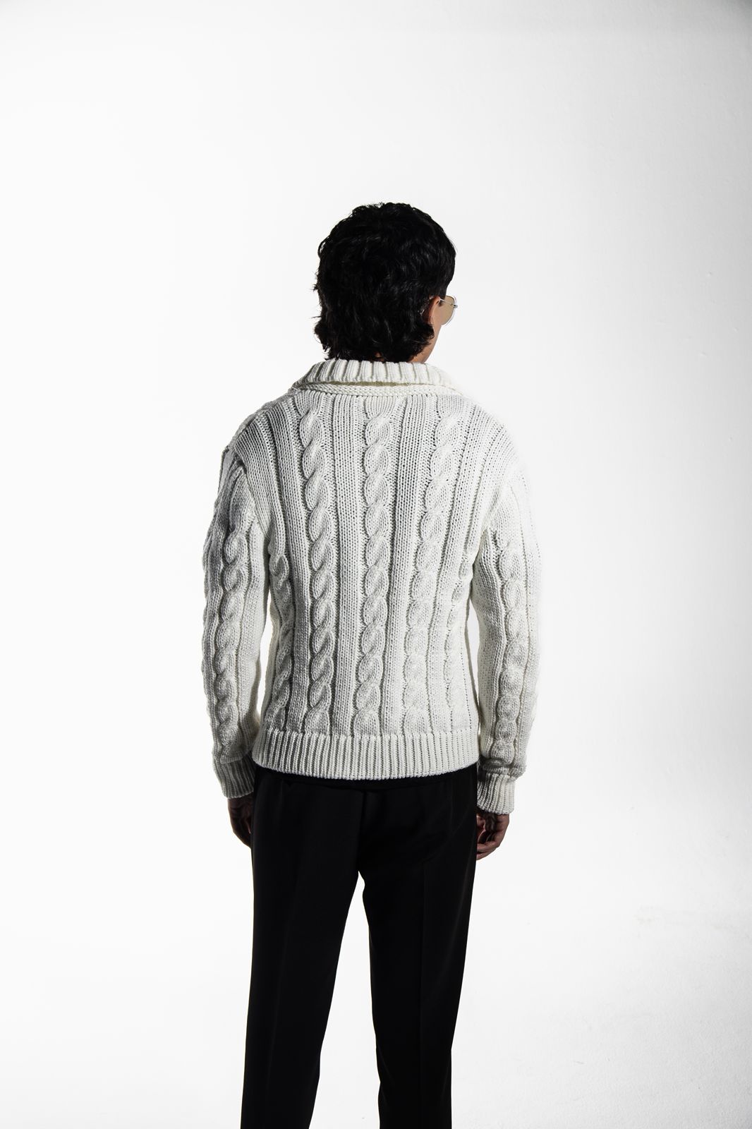 Jacket Marfil - ENTRELAZOS