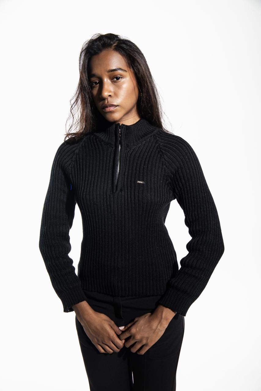 Kinit Sweater Black Mujer