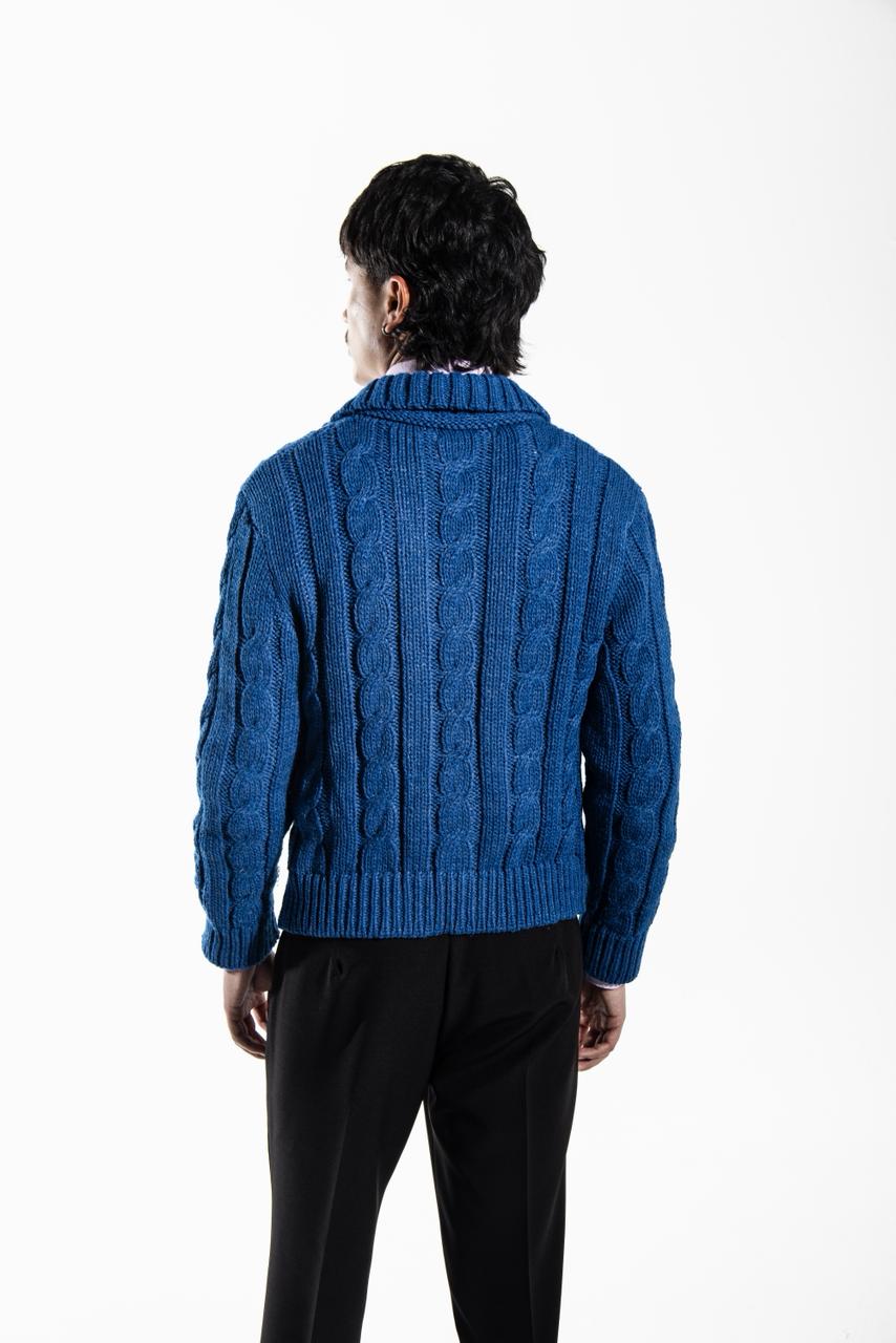 Jacket Blue - ENTRELAZOS