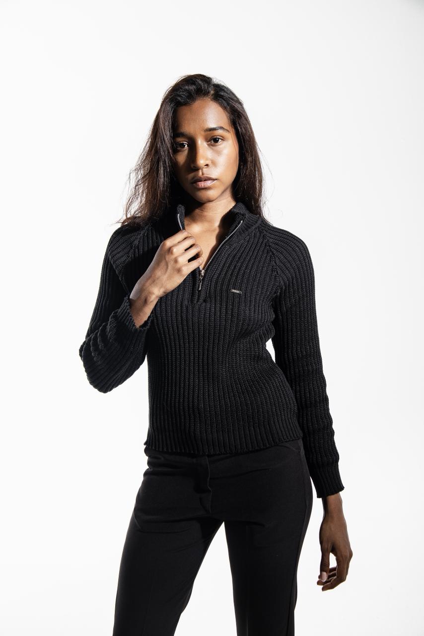 Kinit Sweater Black Mujer