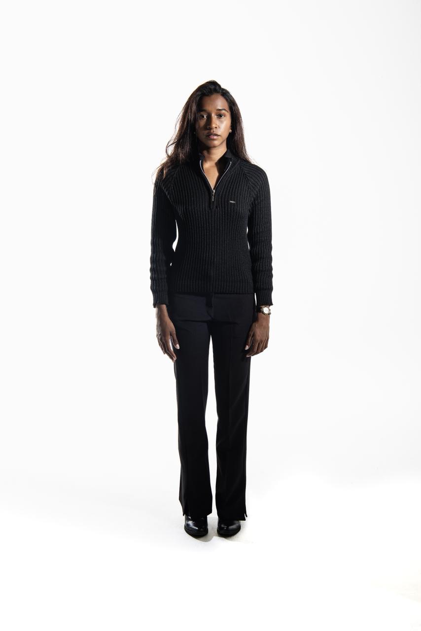 Kinit Sweater Black Mujer