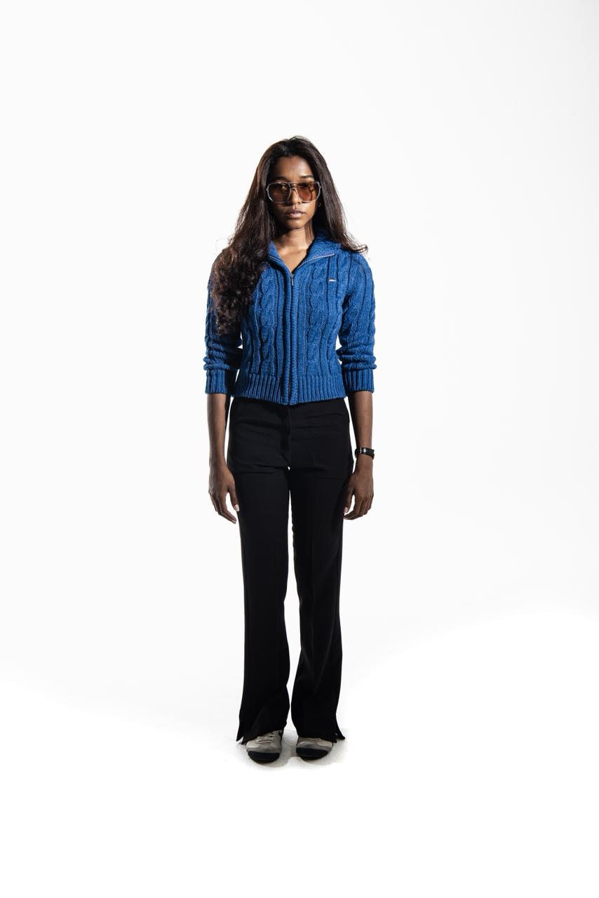 Iconic Jacket Blue Mujer
