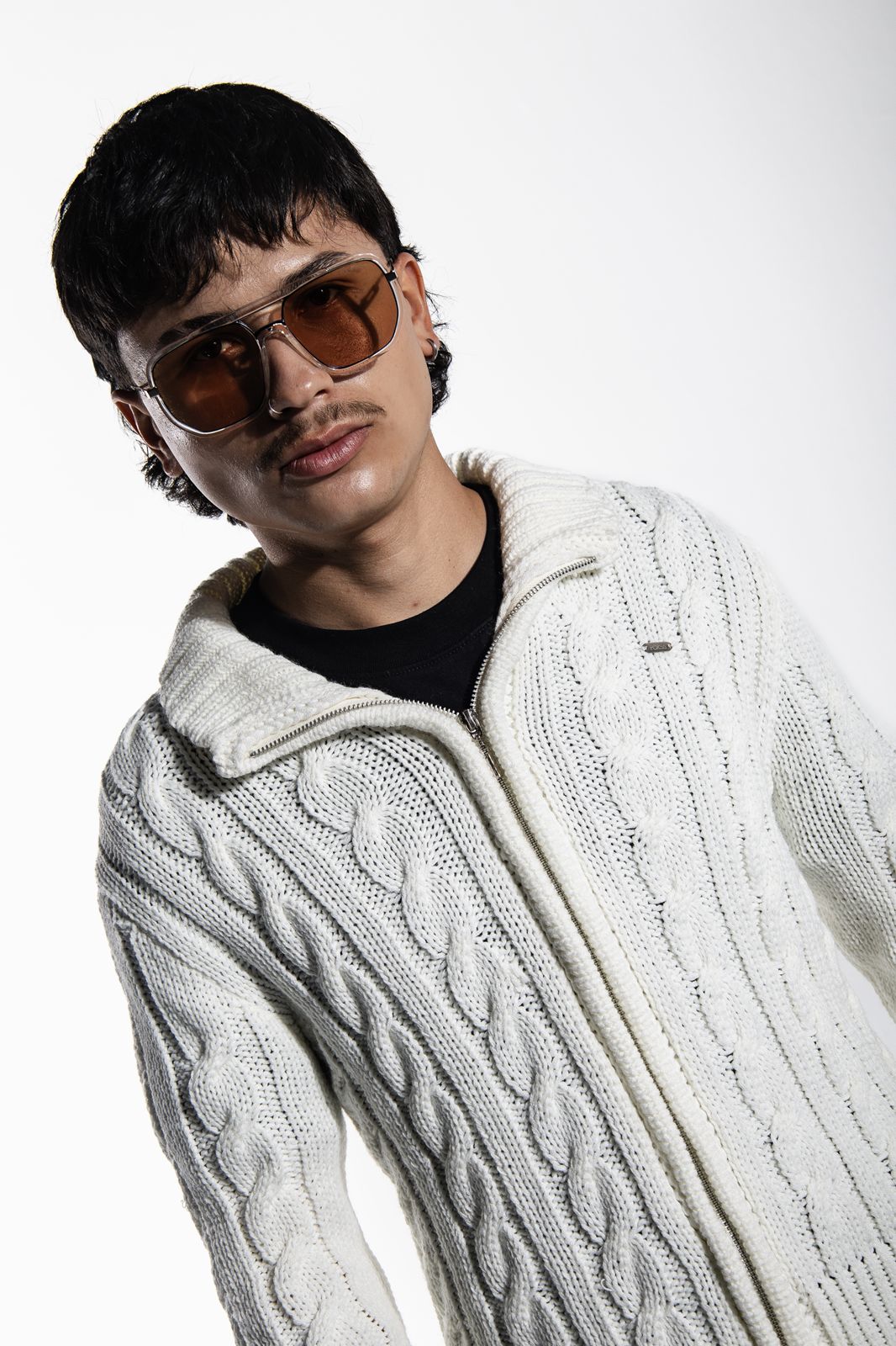 Iconic Jacket Marfil Hombre